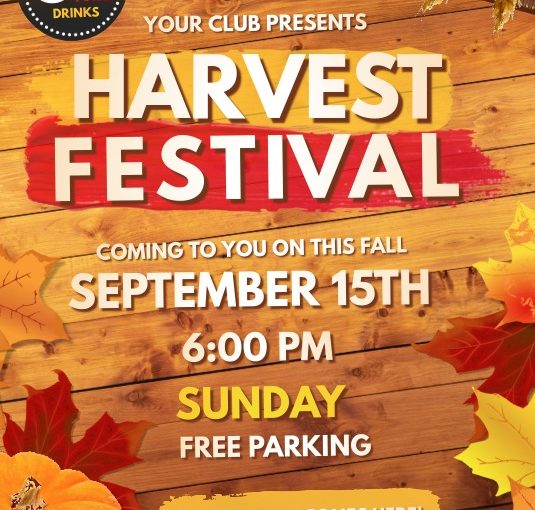 Harvest Festival Flyer Template Free Download (Top 9+ Intense Designs)