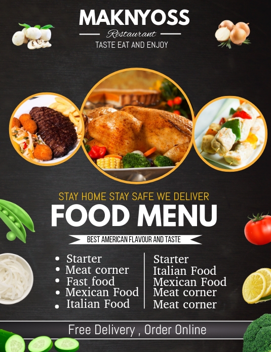 menu flyer template free, modern restaurant food menu flyer template, food menu flyer template, christmas menu flyer template, dinner sales flyers, sample flyers for food business, free restaurant flyer design template