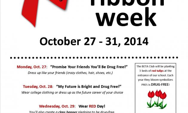 red ribbon week flyer template, red ribbon week flyer editable template, red ribbon week poster contest, red ribbon week posters