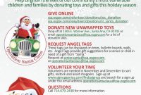 2nd Toy Donation Flyer Template Free Download