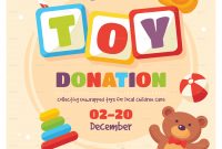 3rd Toy Donation Flyer Template Free Download