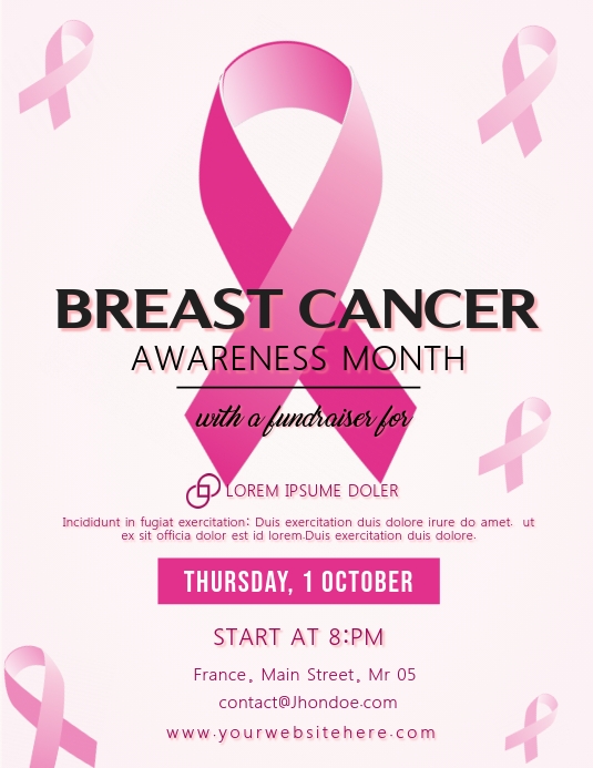 breast cancer awareness month flyer templates free, breast cancer awareness flyer template, free breast cancer flyer template, breast cancer awareness poster ideas