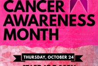 Breast Cancer Awareness Month Flyer Templates Free (1st Fresh Design Idea)