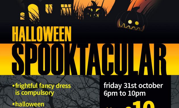 halloween event flyer template, halloween event poster template, halloween event flyer templates free