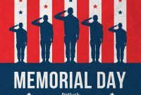 Memorial Day Flyer Template Free Download (4th Best Sample)