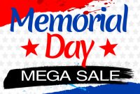 Memorial Day Sale Flyer Template Free Printable (4th Magnificent Idea)