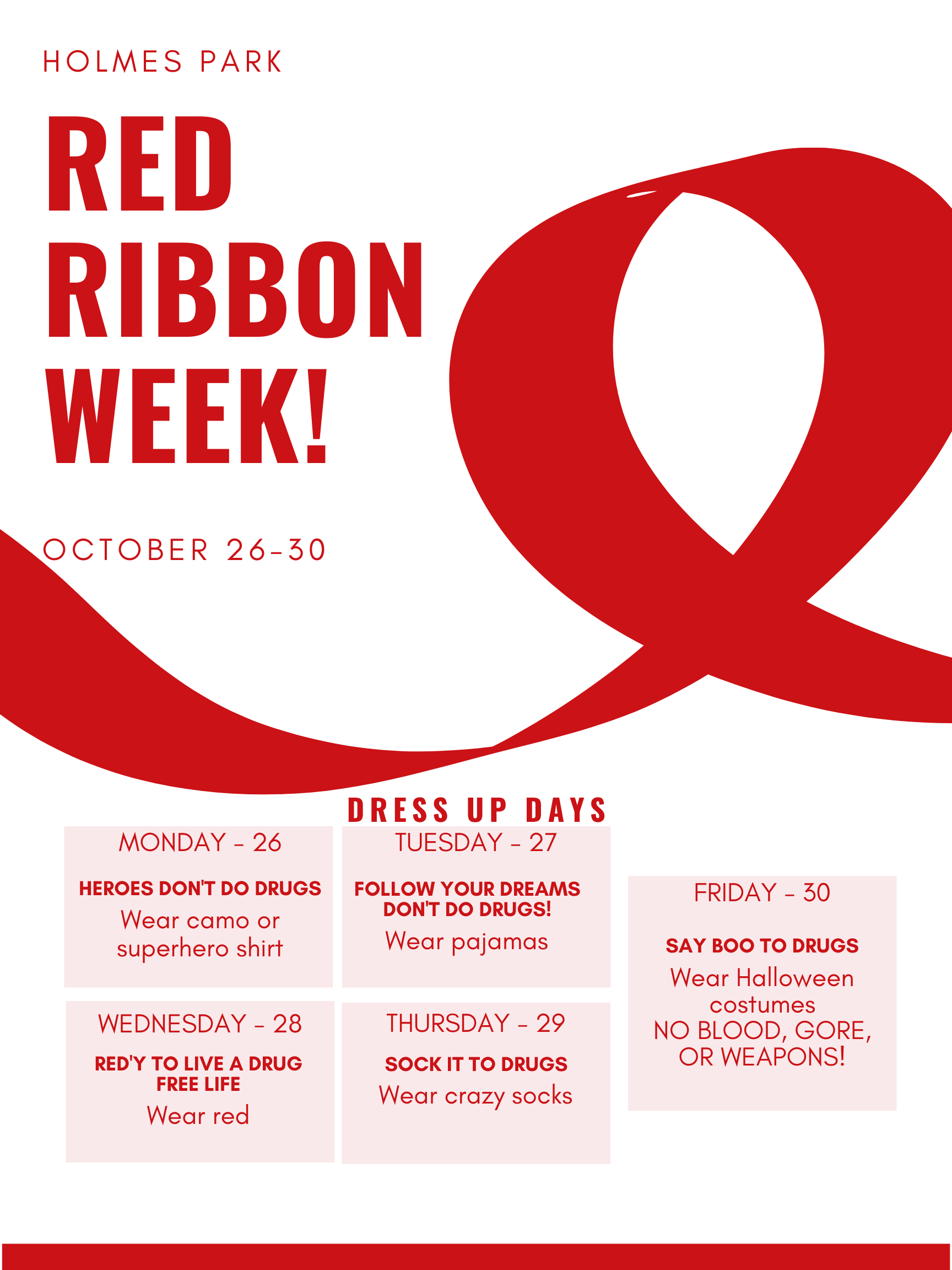 red ribbon week flyer template, red ribbon week flyer editable template, red ribbon week poster contest, red ribbon week posters