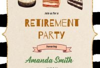 Retirement Flyer Template Free Download (3rd Top Open House Designs)