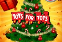 Toys for Tots Flyer Template Free Download (1st Christmas Design)