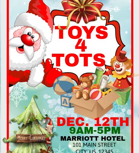 Toys for Tots Flyer Templates Free (13 Magnificent Ideas)