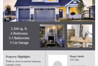 2nd Real Estate Sales Flyer Template Free Idea