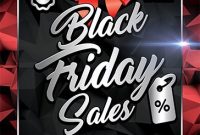 3rd Black Friday Party Flyer Template PSD Free Download