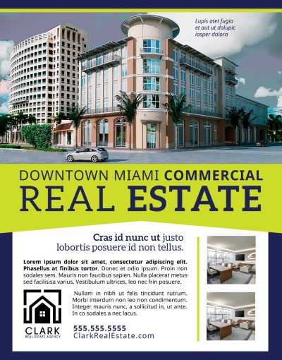 Commercial Real Estate Marketing Flyer Template Free (16 Ideas)