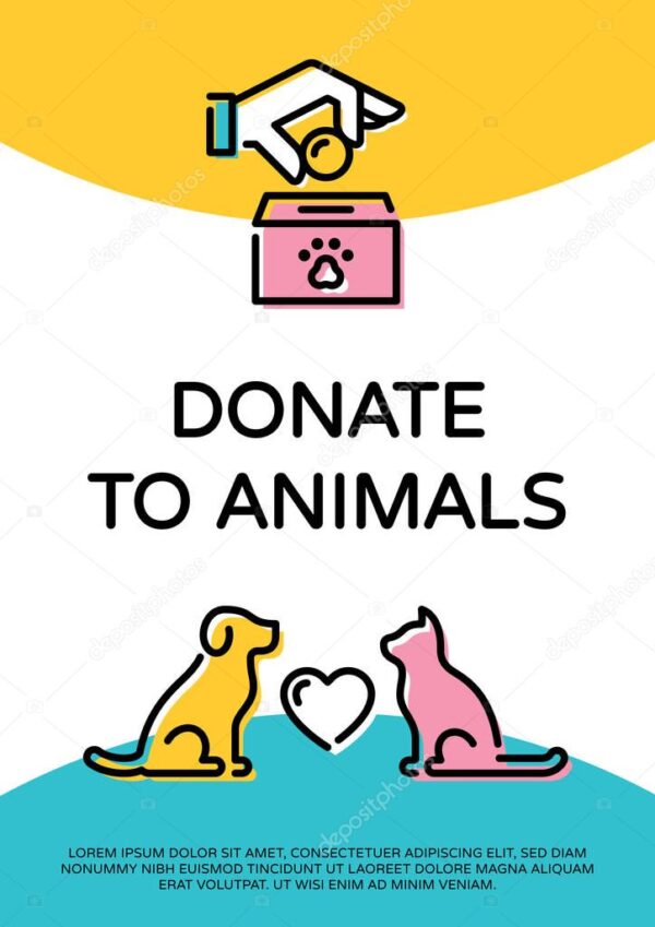 Animal Rescue Fundraiser Flyer Template Free Download (4thTop Design ...
