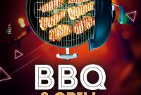 BBQ Flyer Template PSD Free (4th Amazing Design Format)