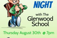 Back to School Night Flyer Template Free (3rd Fantastic Design)