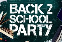 Back to School Party Flyer Free Design (4th Amazing Idea)