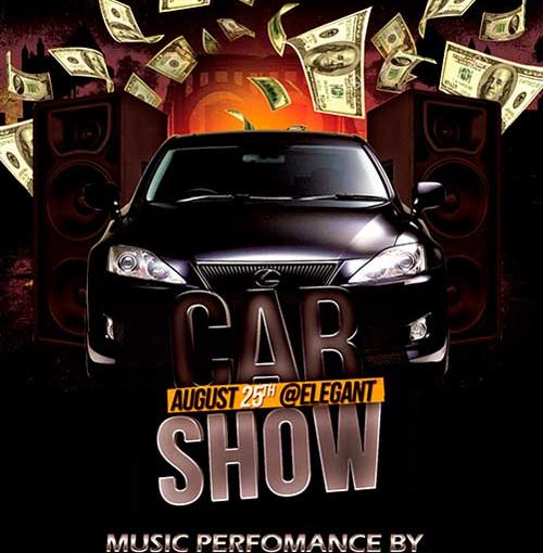 Car Show Flyer Template PSD Free Printable (11 Remarkable Formats)