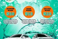 Car Wash Flyer Template PSD Free Download (1st Modern Design)