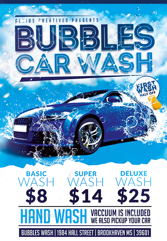 car wash flyer template psd free, free car wash flyer template, car wash flyer templates free, mobile car wash flyer template, car wash flyer template download