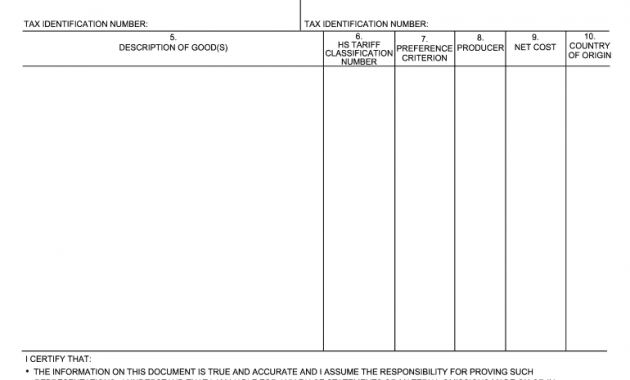 certificate of origin nafta format, nafta certificate of origin excel format, acfta certificate of origin form e, nafta certificate of origin form word, non nafta certificate of origin form, nafta certificate of origin form canada, fedex nafta certificate of origin form, free printable certificate of origin, certificate of origin united states pdf, new nafta form for 2021