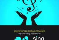 Choir Concert Flyer Template Free Printable (2nd Wonderful Design)