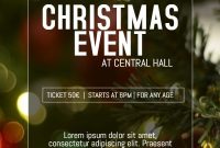 Christmas Event Flyer Template Free (4th Fabulous Design)