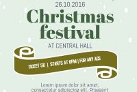 Christmas Event Poster Template Free Download (2nd New Design)