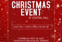 Christmas Event Poster Template Free Download (3rd New Design)