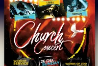 Church Concert Flyer Template Free (5th Greatest Option)