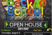 Elementary School Open House Flyer Design Free (2nd Wonderful Idea)