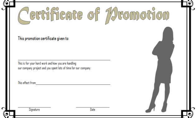 employee promotion certificate template, job promotion certificate, promotion certificate for employee, promotion certificate template word, free printable promotion certificates