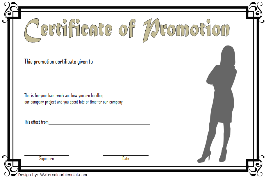 employee promotion certificate template, job promotion certificate, promotion certificate for employee, promotion certificate template word, free printable promotion certificates