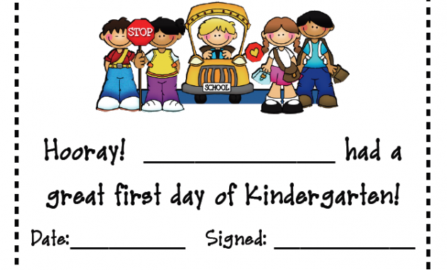 first day of school certificate for kindergarten, first day of kindergarten certificate printable, first day of school certificates pre-k, free first day of school certificates, free printable first day of school certificate