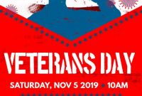 Free Printable Veterans Day Flyer Design (3rd Professional Idea)