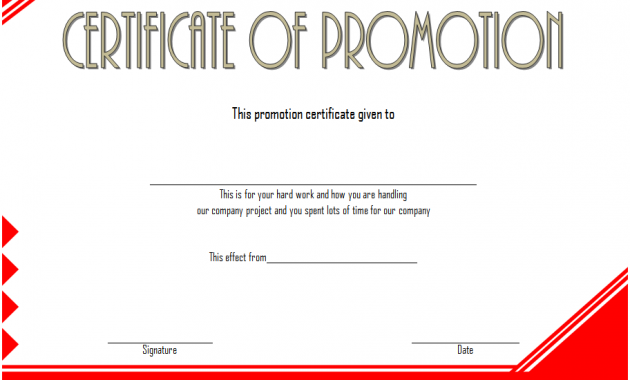 employee promotion certificate template, job promotion certificate, promotion certificate for employee, promotion certificate template word, free printable promotion certificates