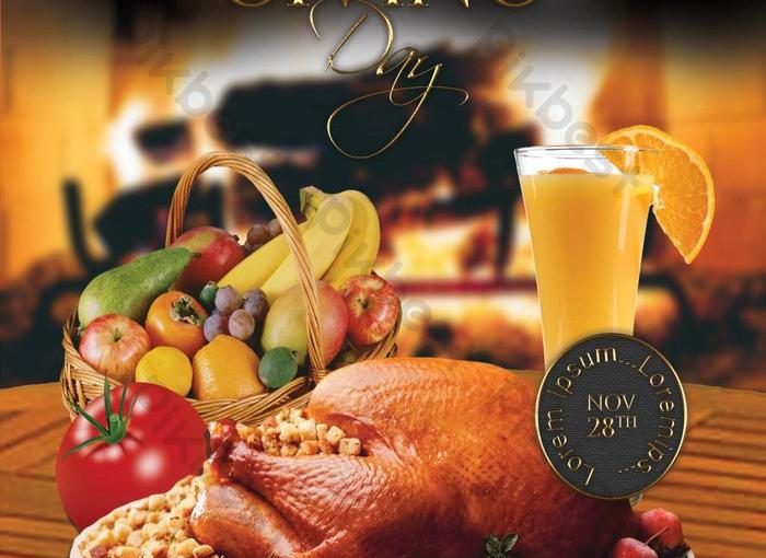 Free Thanksgiving Flyer Template (15 Amazing Ideas)