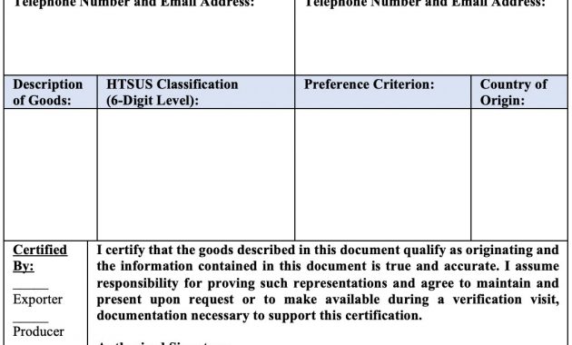 generic certificate of origin template, general certificate of origin template, generic usmca certificate of origin form, usmca certificate of origin template, general motors certificate of origin, polaris general certificate of origin, free printable certificate of origin, manufacturer statement of origin template, certificate of origin template pdf