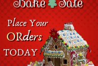 Holiday Bake Sale Flyer Template Free Download (1st Unique Design Idea)