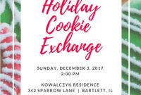 Holiday Cookie Exchange Flyer Free Design (4th Best Template Idea)