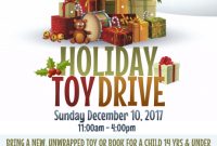 Holiday Toy Drive Flyer Template Free Download (1st Best Option)