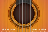 Live Music Concert Flyer Template Free Design (3rd Top Choice)
