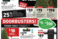Lowe’s Black Friday Sales Flyer Free Design (3rd Amazing Choice)