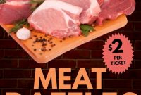 Meat Raffle Poster Template Free Download (1st Optimized Format)