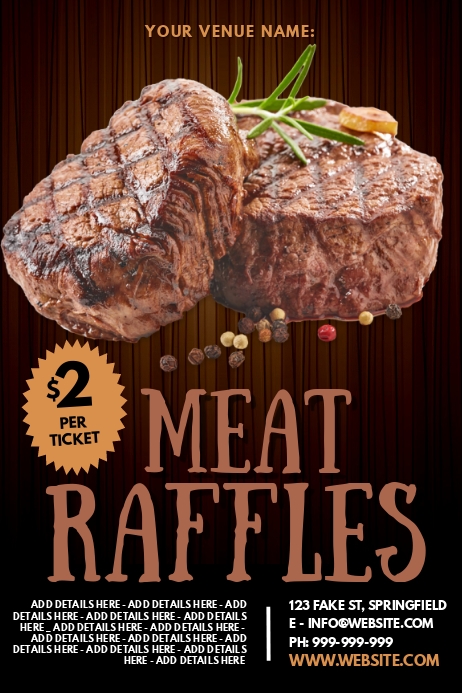 meat raffle flyer template, meat raffle poster template, virtual meat raffles, raffle flyer template psd, raffle poster template word