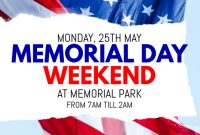 Memorial Day Flyer Template Free Download (1st Best Example)