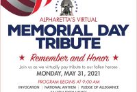 Memorial Day Posters Free Printable (1st Amazing Design)