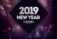 New Year Flyer Template Free Download (1st Fascinating Design)