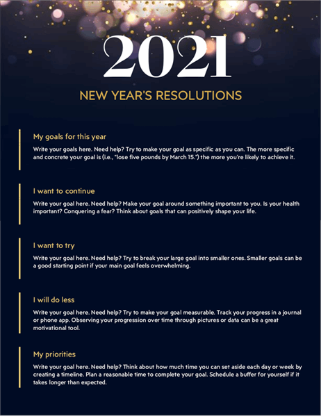 new year resolution poster, new year's resolution poster template, new year's resolution poster ideas, new year flyer ideas