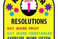 New Year’s Resolution Poster Template Free Download (2nd Superb Design)